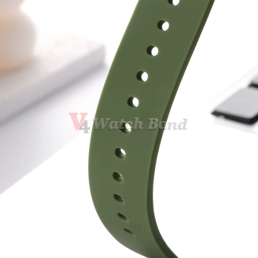 nxalp Uhrenarmband Silikon, Bunt, Unisex - Bild 3