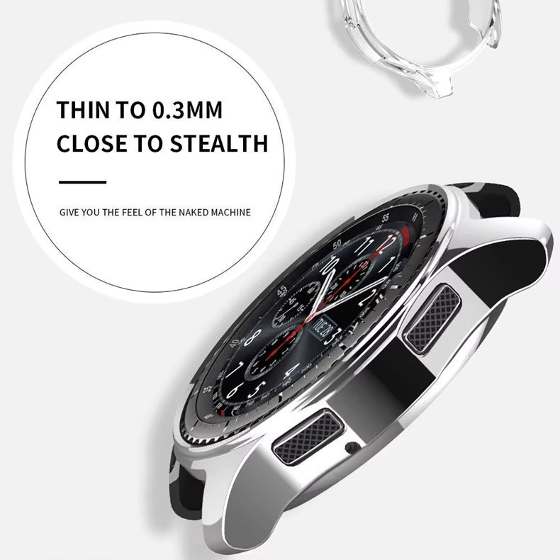 Samsung Schutzhülle für Galaxy Gear S3 Frontier, Kunststoff, Silber - Bild 5