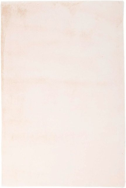 MeGusta Kurzflor Teppich Clara Modern Uni Beige Breite: 60 cm, Länge: 110 cm - Bild 1