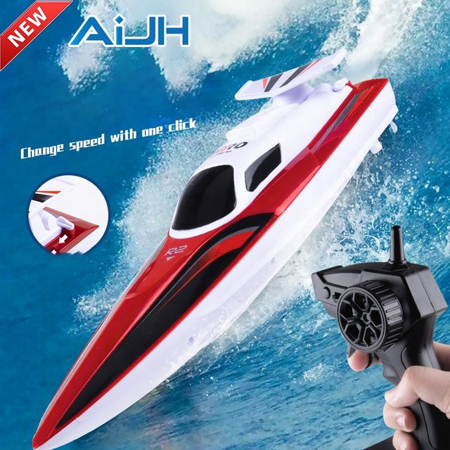 AiJH RC Racing Boat Modell ferngesteuert wasserdicht - Bild 1
