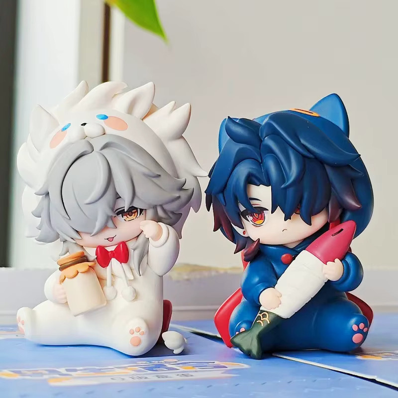 Bandai Honkai Star Rail Männliche Schlafsaal-Serie Blind Box, Q.Ver Mini Cartoon-Figur, Einzelfigur - Bild 2