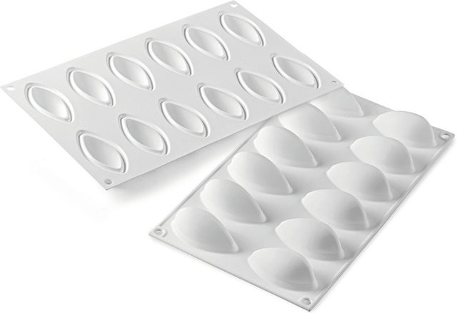 Schneider Silikonbackform Fantasy für Cake Pops, weiß, B/T/H: 17,5 x 30 x 2,8 cm - Bild 1