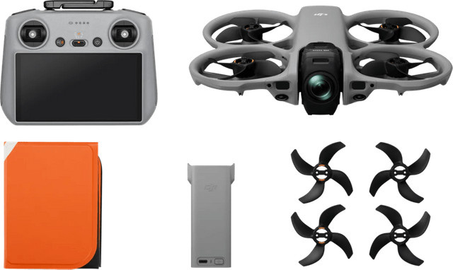 DJI Avata 360 Drohne mit Kamera und DJI RC 2 Fernsteuerung in Grau - Bild 1