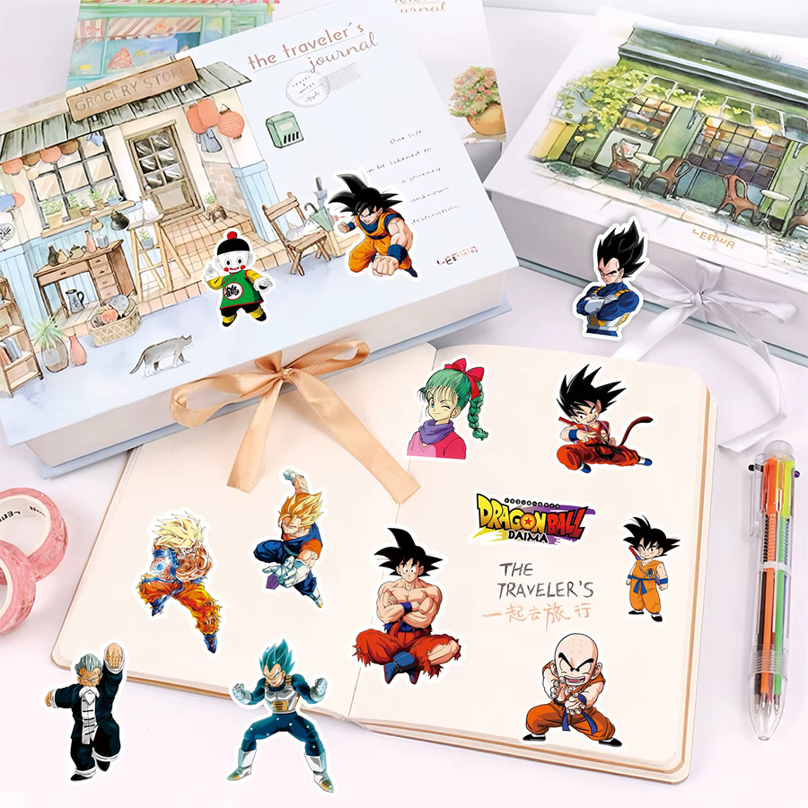 Bandai Dragon Ball Aufkleber, Bunt / Mehrfarbig, Set / Bundle - Bild 4