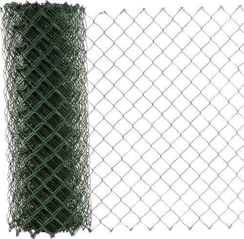 Siena 691057 Maschendraht aus Stahl, grün, PVC-beschichtet, Länge: 25 m, Höhe: 1,0 m - Bild 1