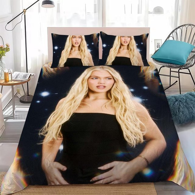 Freya Skye Bettwäsche-Set Home Style aus weicher Baumwolle, 3-teilig, Schwarz, B: 264 cm, H: 239 cm - Bild 1