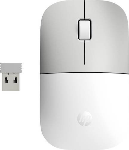 HP Z3700 Kabellose Maus in Weiß mit USB-Empfänger (2.4 GHz) - Bild 1