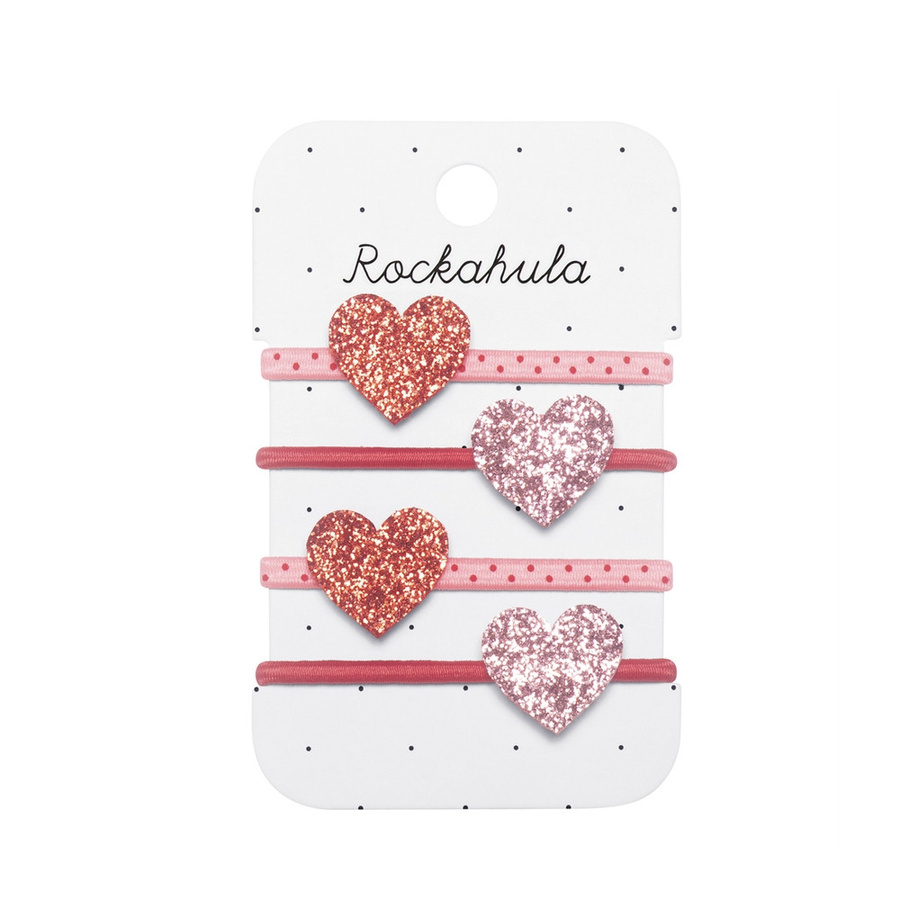 Rockahula Haargummis Love Heart Glitter Ponies - Bild 1
