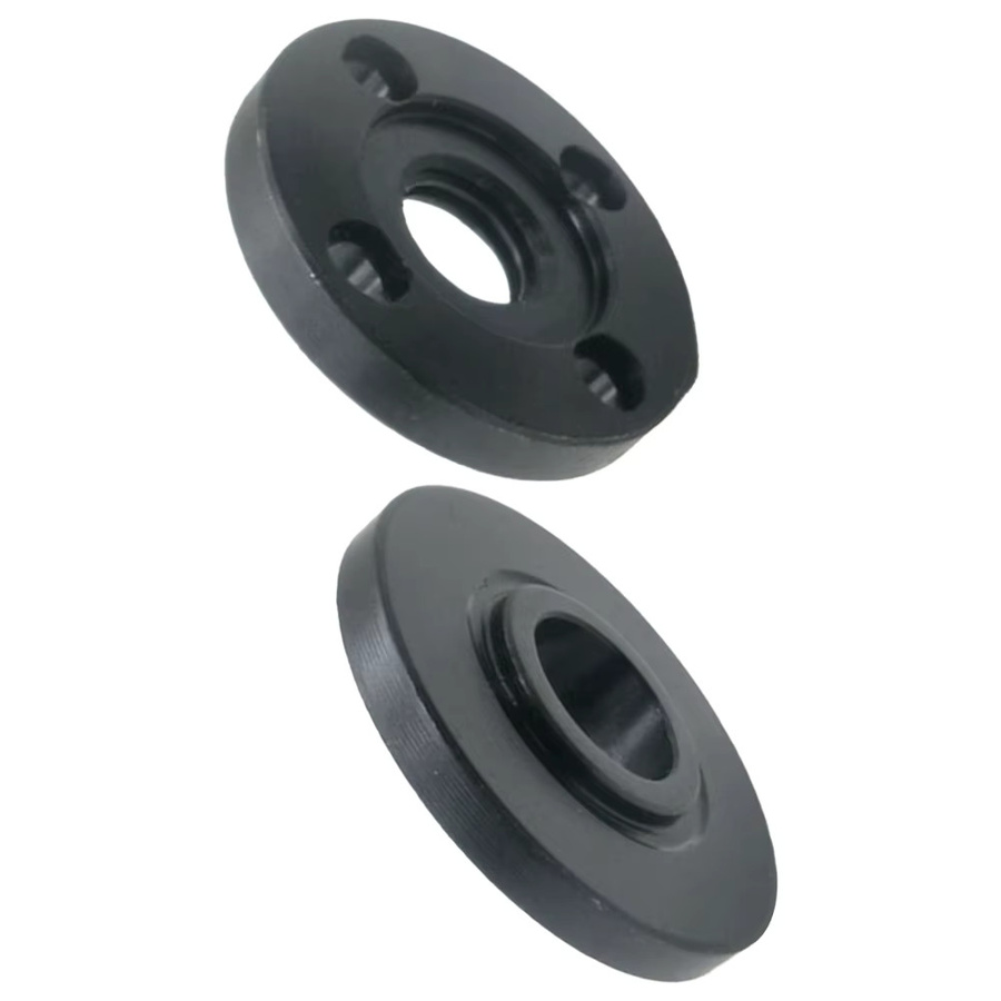 DAZZLEEX 2er Set Druckplatten und Flanschmutter Set für Winkelschleifer Typ 125 zu Typ 100 in Schwarz - Bild 3