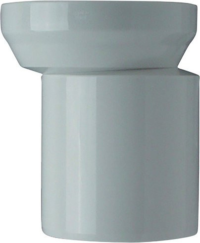 Cornat Anschlussstutzen aus Kunststoff für Rohre, Farbe: Weiss, Durchmesser: 110 mm - Bild 1