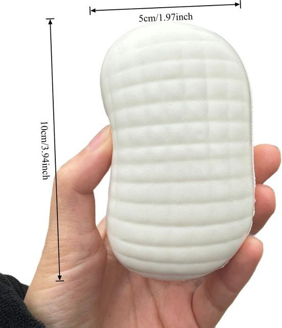Discover Intime Squishy Seifenball, Quetschspielzeug, Milchweiß, ASMR Anti-Stress-Spielzeug - Bild 1