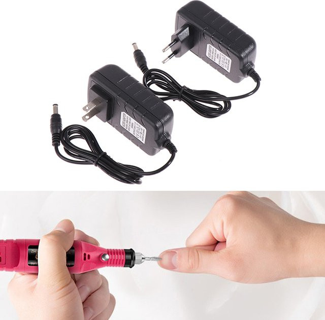 KuZHEN Netzteil Adapter Ladegerät für UV LED Nagel Lampe, 24V 1A 24W - Bild 1