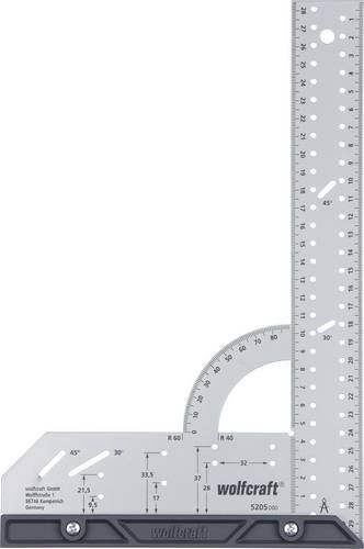 Wolfcraft Universalwinkel 5205000 in Grau, B/H: 20,0 x 30,0 cm - Bild 1