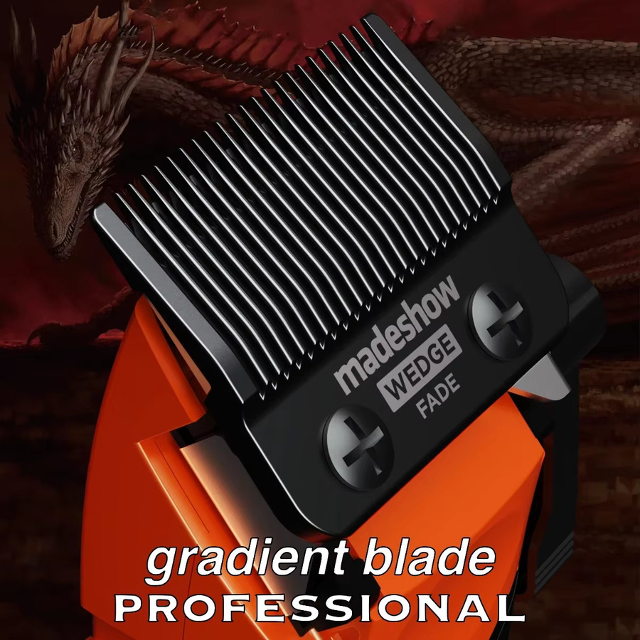 BRDCLIP Professionelles Elektrisches Haarschneidemaschine Set für Gradient Carving und Barber Shop in Orange - Bild 2