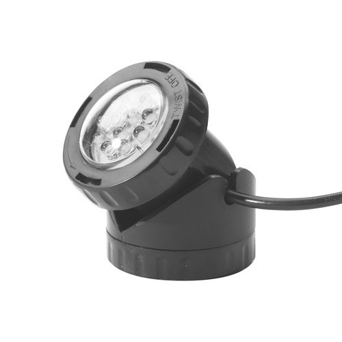 Heissner Aqua Light LED Unterwasser-Spot in Schwarzgrau mit warmweißem Licht und Trafo für Teich und Schwimmbecken, 1.5 W - Bild 3