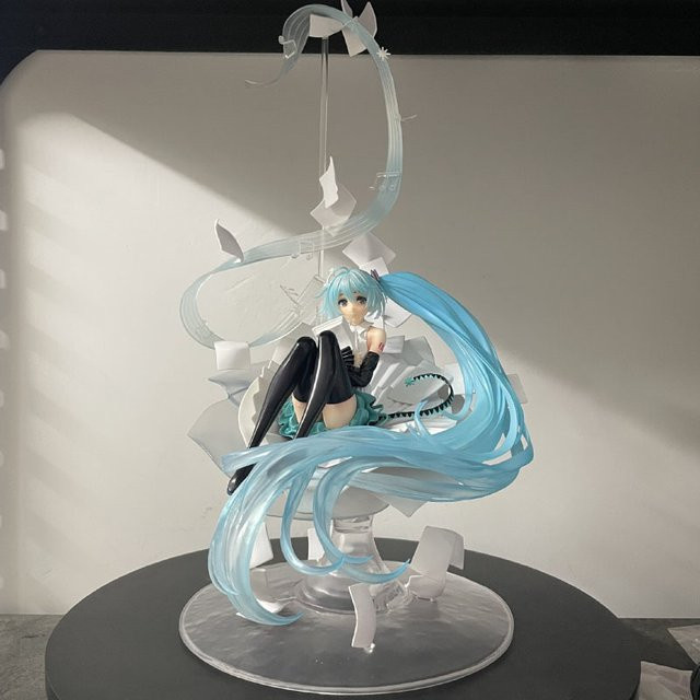 Bandai Hatsune Miku Actionfigur, Blau, Kunststoff, Einzelfigur - Bild 1