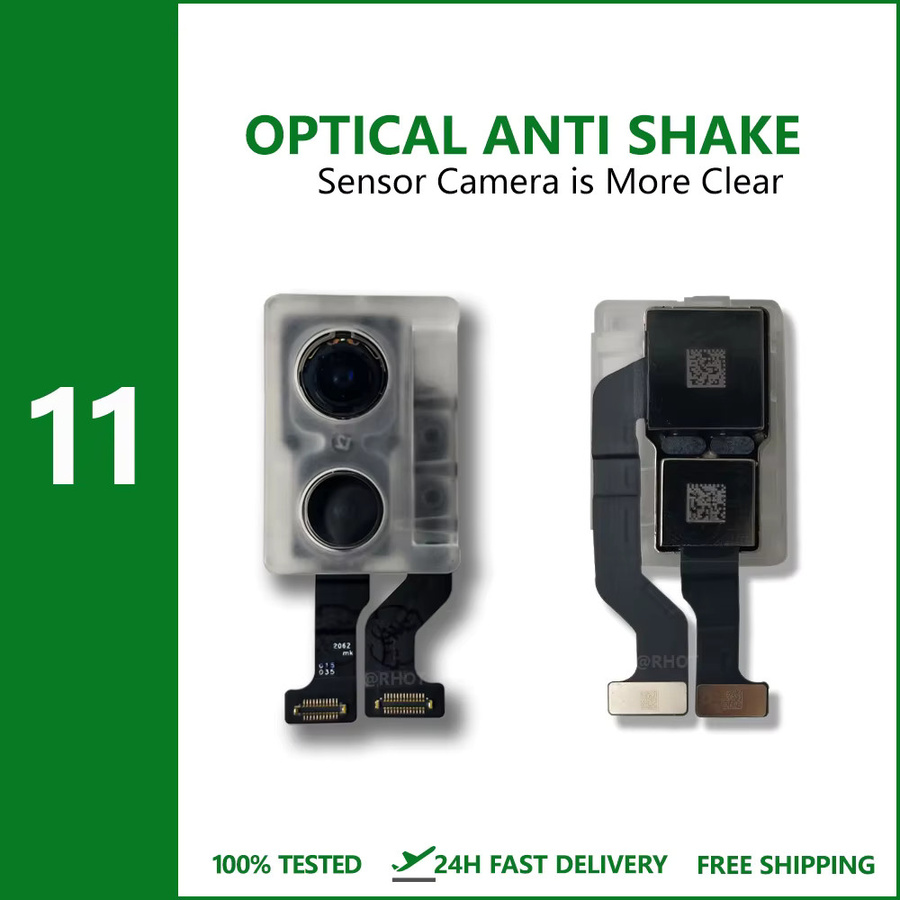 Apple Hauptkamera-Modul Ersatzteil in Schwarz für iPhone 11, 11 Pro, 11 Pro Max, 12, 12 Mini, 12 Pro, 12 Pro Max, 13, 13 Pro und 13 Pro Max - Bild 2