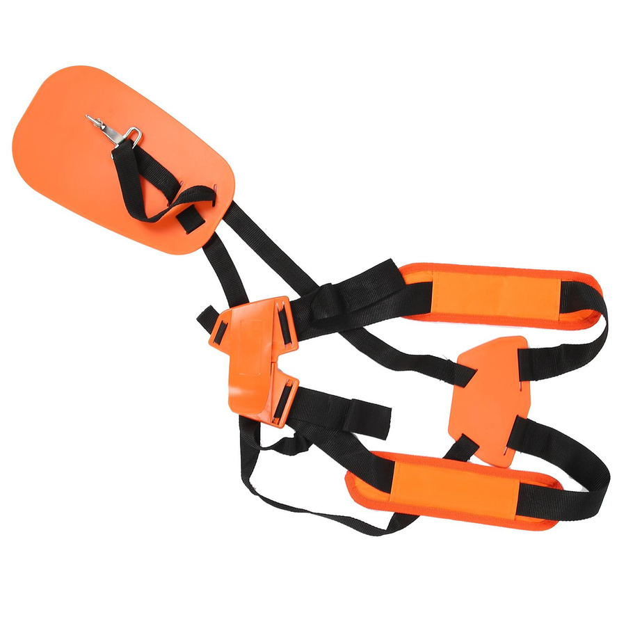Kkmoon Trimmer-Schultergurt aus Nylon in Orange für Freischneider und Rasenmäher - Bild 5