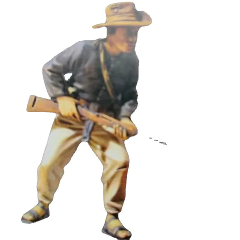 BAANFU Moderner militärischer vietnamesischer ziviler Kämpfer, Modellbausatz, Maßstab 1:35, unmontiert, unbemalt - Bild 2