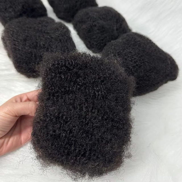 MISHELL Haar Extensions Afro Verworren, Schwarz, 8 Zoll, Unisex - Bild 1