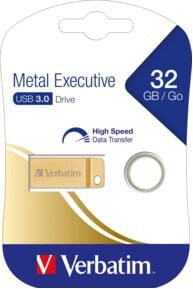 Verbatim Metal Executive USB 3.0 Flash Drive 32GB Gold - Bild 2
