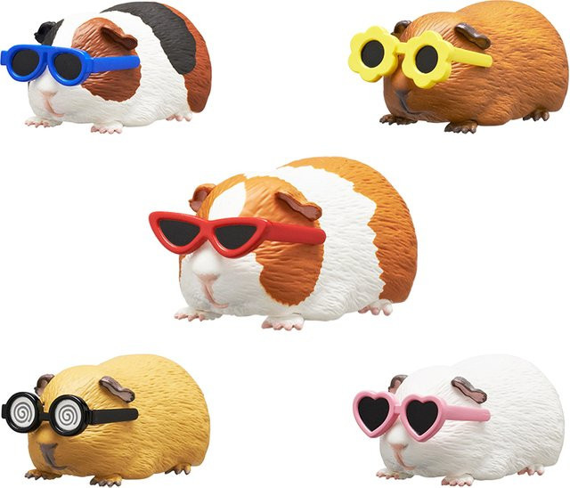 Kawaii Meerschweinchen Blind Box Sammelfigur mit Sonnenbrille von Funko in Multicolor - Bild 1