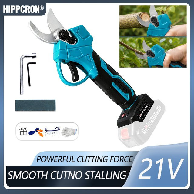 Hippcron Kabellose Elektrische Gartenschere mit Akku zum Präzisen Beschneiden von Obstbaumzweigen und Topfpflanzen - Bild 1