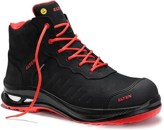 Elten Sicherheitsstiefel Stewart Xxg Pro GTX Nubukleder Black-Red S3 ESD Gr. 48 - Bild 1