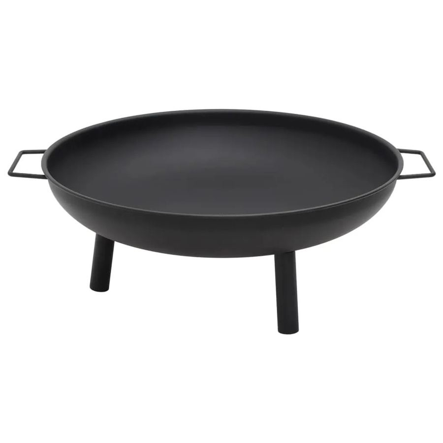 vidaXL Feuerschale aus Stahl B/T/H: 67,5 x 58 x 22,5 cm - Bild 2