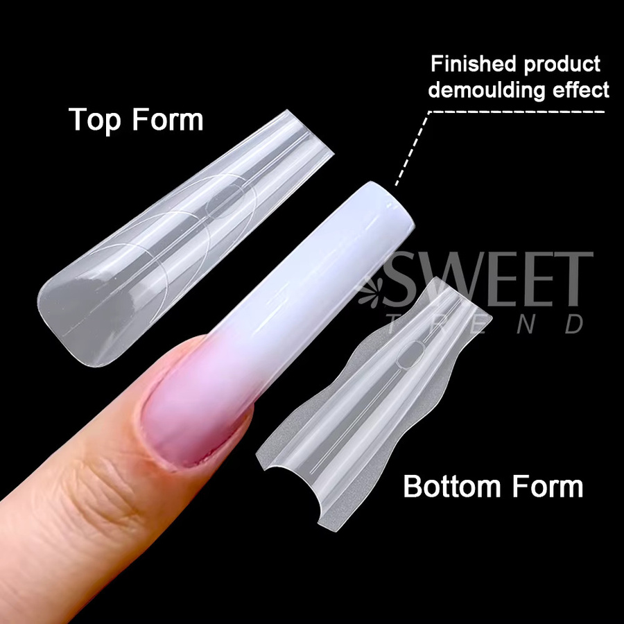 SWEET TREND Sandwich Dual Nail Forms, 180 Stück, Nagelverlängerung - Bild 2