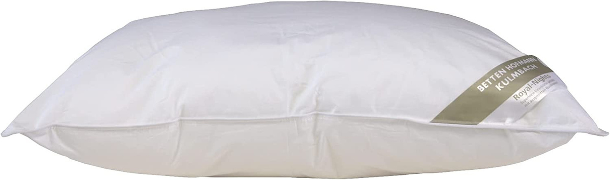 Betten Hofmann Luxus 3-Kammer-Kopfkissen mit weicher Daunenhülle in Weiß, B/H: 60 x 70 cm - Bild 1