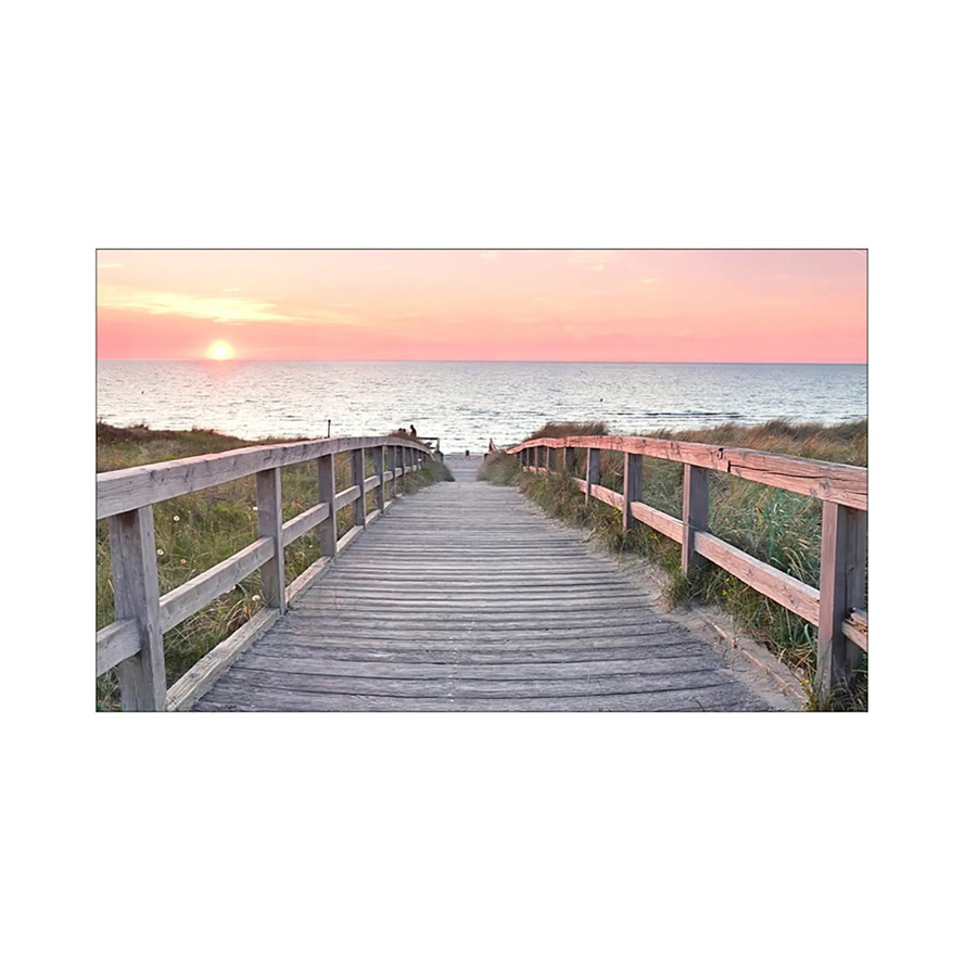 MySpotti Küchenrückwand Profix Cucina Osteestrand in Pink, B/H: 100 x 60 cm - Bild 1