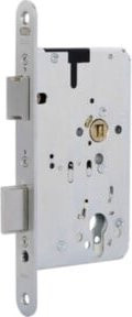 BKS Fluchttürschloss Panik-Einsteckschloss Serie 23 Funktion E Rundstulp Edelstahl Silber B/T/H: 24 x 65 x 72 mm - Bild 1