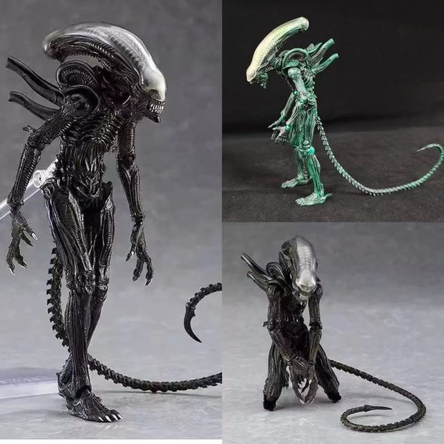 Bandai Figmas-108 Alien Takayuki Taketani Ver Grüne Version, Bewegliche Figur, Modell Spielzeug - Bild 1