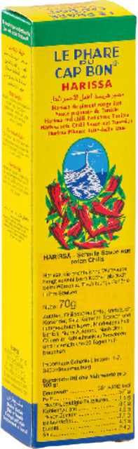 Le phare du cap bon Harissa Tunesische Würzpaste scharf 70 g - Bild 1