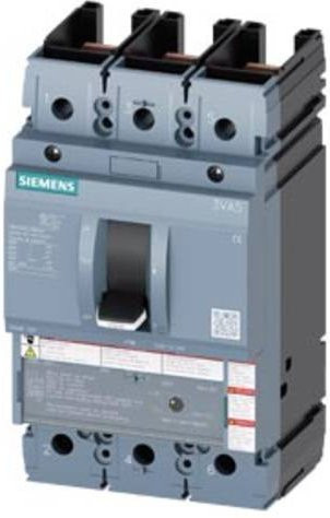 Siemens 3VA5210-7ED31-1AA0 Leistungsschalter grau mit Einstellbereich 100-100A und 480 V/AC - Bild 1