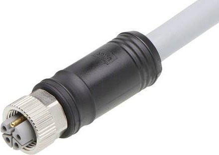 Molex Sensor-Aktor-Steckverbinder 1205000300, konfektionierte Buchse gerade, grau, 5-polig, Länge: 1 m - Bild 1