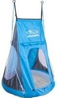 Hudora Zeltanbau Cosy Castle 90 für Nestschaukel in Blau mit Moskito Mesh-Material und Polyester - Bild 1