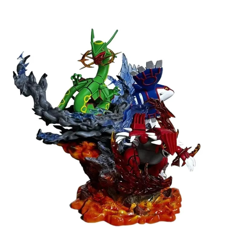 Bandai Pokémon Rayquaza Groudon Kyogre, Actionfiguren, 35cm - Bild 4