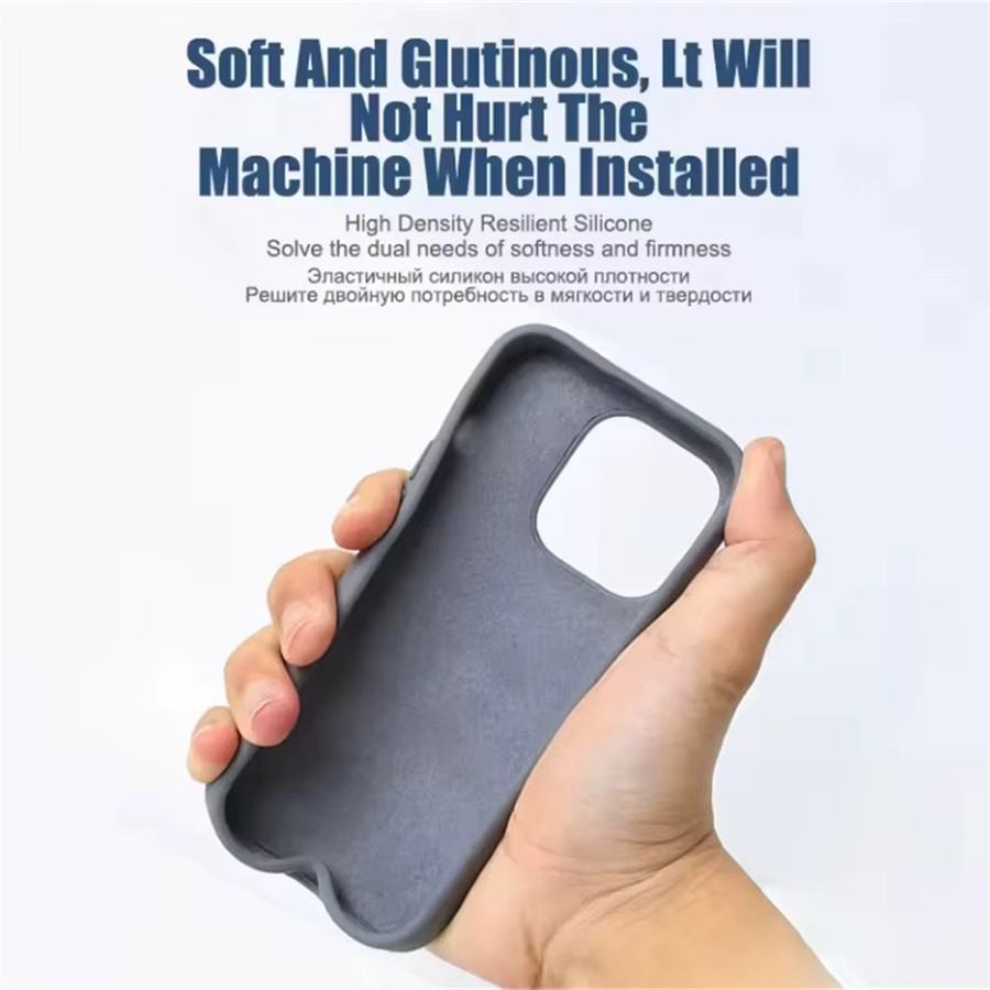 Stoßfeste Flüssigsilikon-Schutzhülle für Apple iPhone 11, 12, 13, 14, 15, 16 Pro Max in Grün - Bild 3