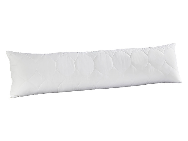 Badenia Trendline Seitenschläferkissen Micro Fibre in Weiß, B/H: 145 x 40 cm