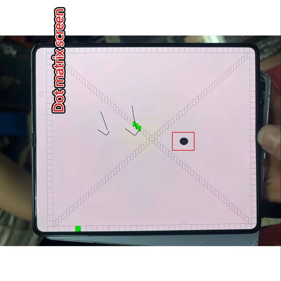 Samsung Galaxy Z Fold 5 F946 LCD-Display mit Touch-Digitizer für F946B/DS, F946U und F946W (mit Defekten an Pixeln und Linien) - Bild 4