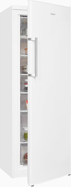 Exquisit Gefrierschrank GS280-H-040E in Weiss, Standgerät mit umkehrbarer Tür - Bild 1