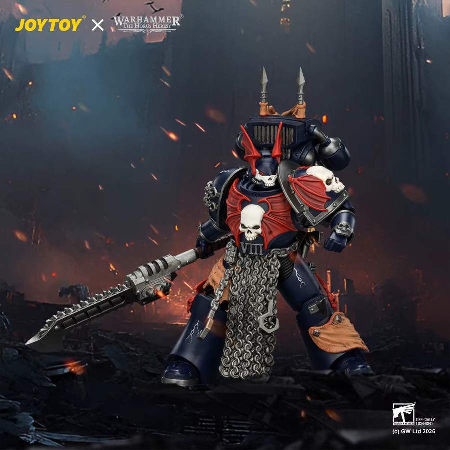 JOYTOY Warhammer 40K Night Lords Sevatar Legion Praetor Terminator Rüstung, Einzelfigur - Bild 2