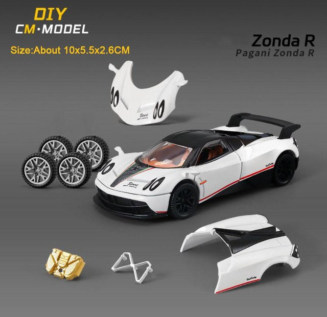 Linyi Toy Car Pagani Zonda R Ae86 Automodell, 1:43 Skala, ab 14 Jahren - Bild 1