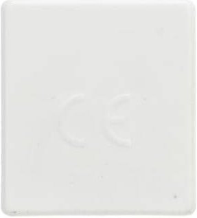 ABB 2CDL200508R0003 PS-END 3 CB Endkappe für 2- und 3-phasige Phasenschienen in Weiß - Bild 1