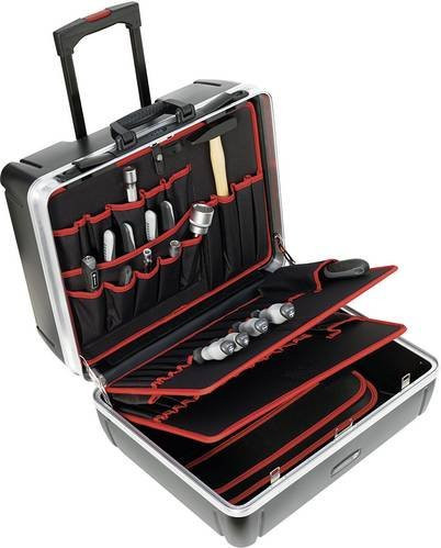 TOOLCRAFT 405401 Universal Werkzeugkoffer unbestückt, Schwarz, B: 44,0 cm, T: 50,5 cm, H: 28,0 cm - Bild 1