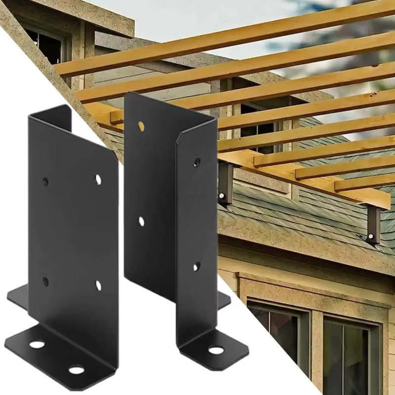 KRIOCY Universelle Pfosten-Basishalterung zur Verstellung für Deck, Veranda, Pavillon, Zaun und Briefkasten - Bild 4