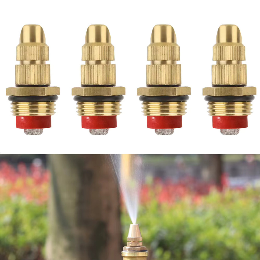 Einstellbare Bewässerungsdüse mit G1/2'' Außengewinde für Garten und Sprinkler als Sprühkopf oder Nebeldüse - Bild 2