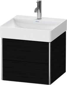 Duravit Waschtischunterschrank XSquare, wandhängend, 2 Schubladen, Weiß Matt, B/T/H: 48,4 x 46,0 x 39,7 cm - Bild 1